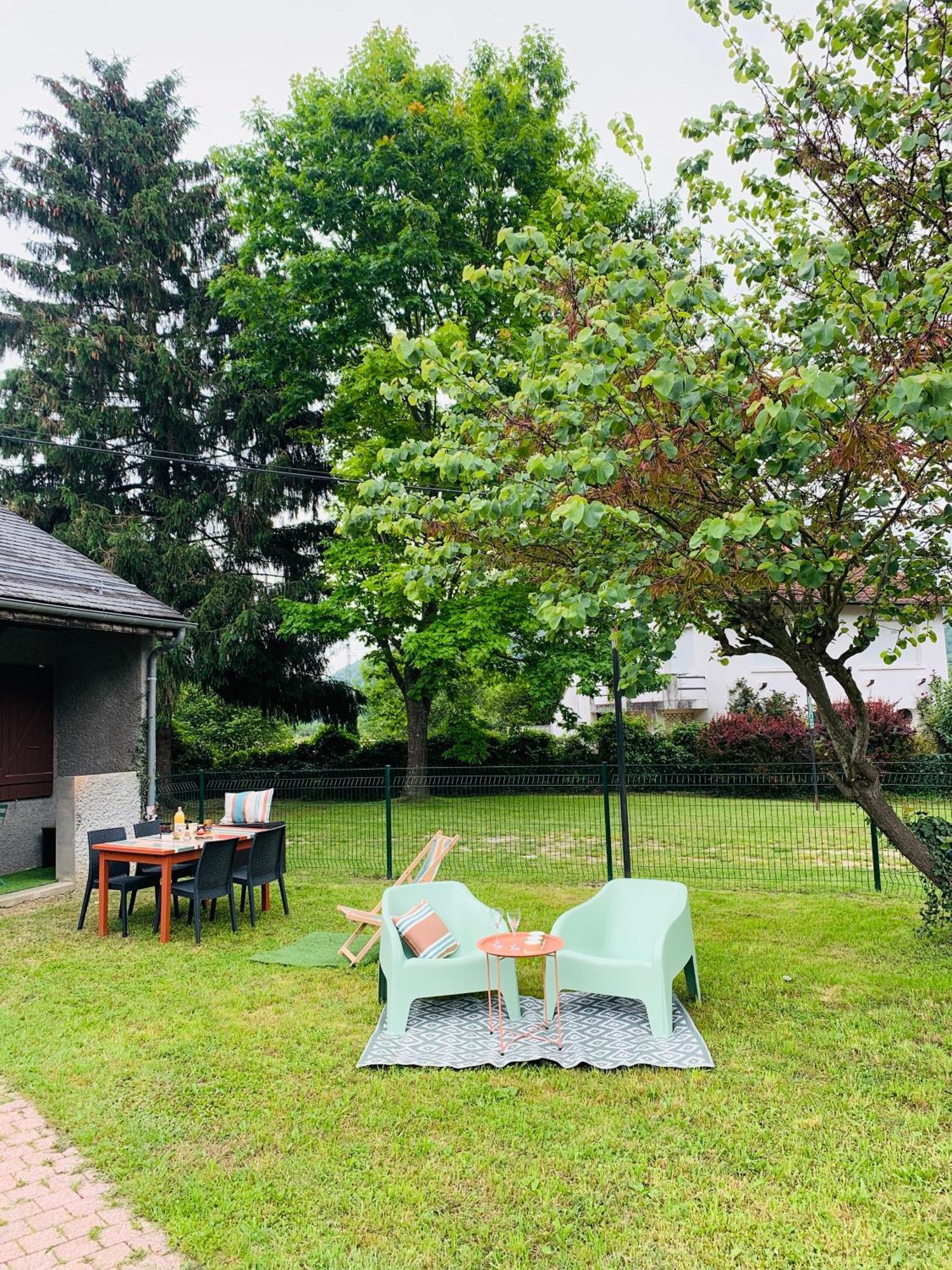 La Suite Unique - Le Jardin Sur Les Pyrenees- Vue Panoramique Montagne -Jardin Cloture Prive De 100M2-Parking-Linge De Lit Et Serviettes Compris- Bielle Dış mekan fotoğraf