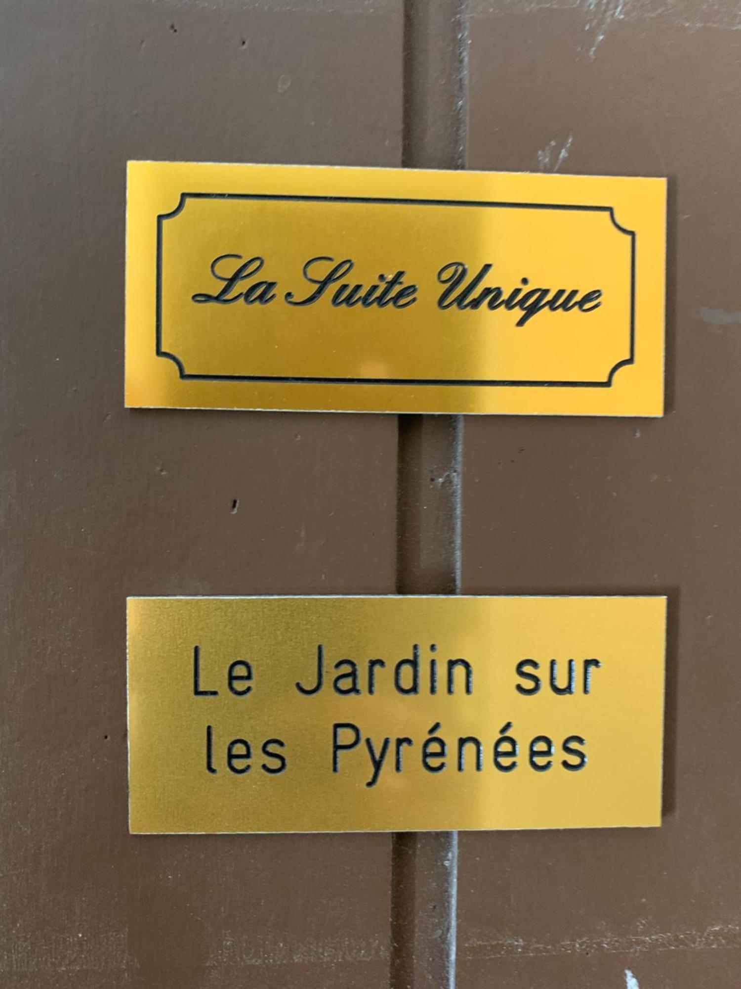 La Suite Unique - Le Jardin Sur Les Pyrenees- Vue Panoramique Montagne -Jardin Cloture Prive De 100M2-Parking-Linge De Lit Et Serviettes Compris- Bielle Dış mekan fotoğraf