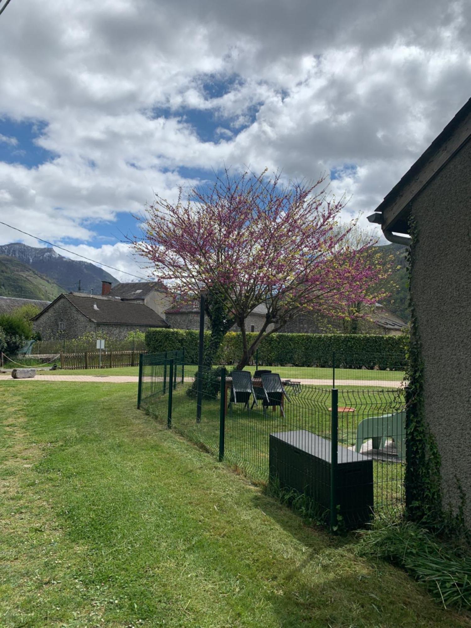 La Suite Unique - Le Jardin Sur Les Pyrenees- Vue Panoramique Montagne -Jardin Cloture Prive De 100M2-Parking-Linge De Lit Et Serviettes Compris- Bielle Dış mekan fotoğraf